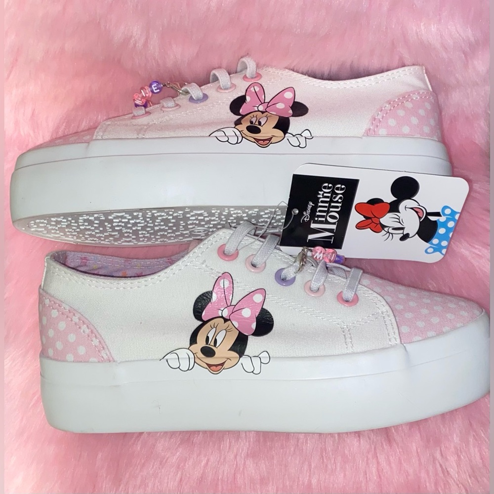 Minnie Mouse Platform Tennis Sneakers